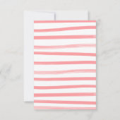 Hand getrokken Boeken voor baby meisje Kaart (Achterkant)