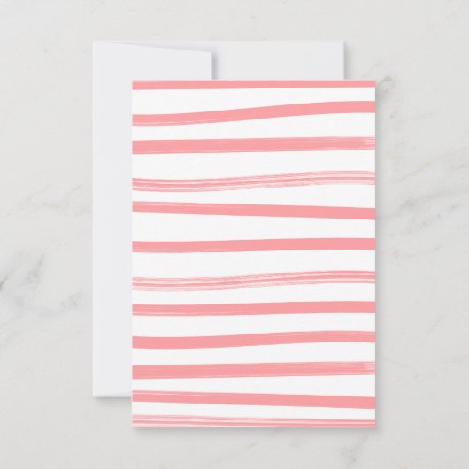 Hand getrokken Boeken voor baby meisje Kaart (Achterkant)