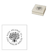 Hand getrokken boeket boek Bord stempel (Gestempeld)