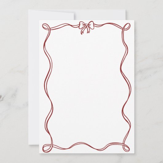 Hand getrokken boog dat is een meer paar Vrijgezel Kaart (Achterkant)