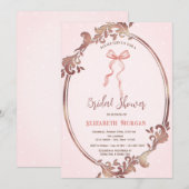 Hand getrokken boog Elegant Lijst Stippen Vrijgeze Kaart (Voorkant / Achterkant)