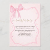 Hand getrokken boog Elegante Lijst Stippen Informatiekaartje (Voorkant)