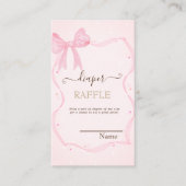 Hand getrokken boog Elegante Lijst Stippen Informatiekaartje (Voorkant)