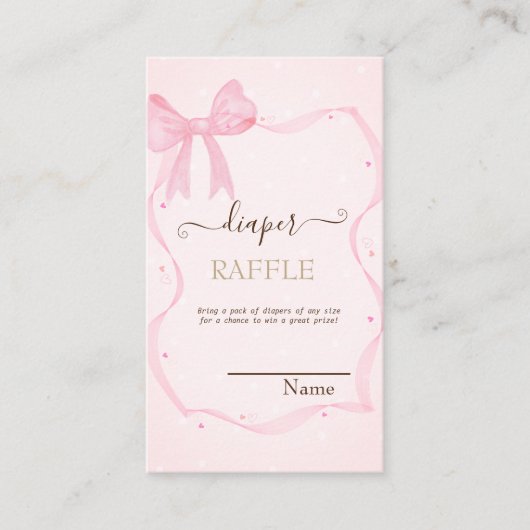 Hand getrokken boog Elegante Lijst Stippen Informatiekaartje (Voorkant)