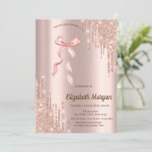 Hand getrokken boog Elegante Lijst Stippen Kaart (Staand voorkant)