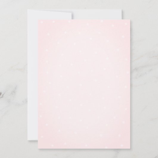 Hand getrokken boog Elegante Lijst Stippen Kaart (Achterkant)