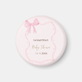 Hand getrokken boog Elegante Lijst Stippen Magneet