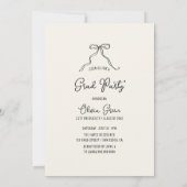 Hand getrokken boog foto Afstuderen Kaart (Achterkant)