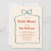 Hand getrokken boog Lijst Vrijgezellenfeest Kaart (Voorkant)