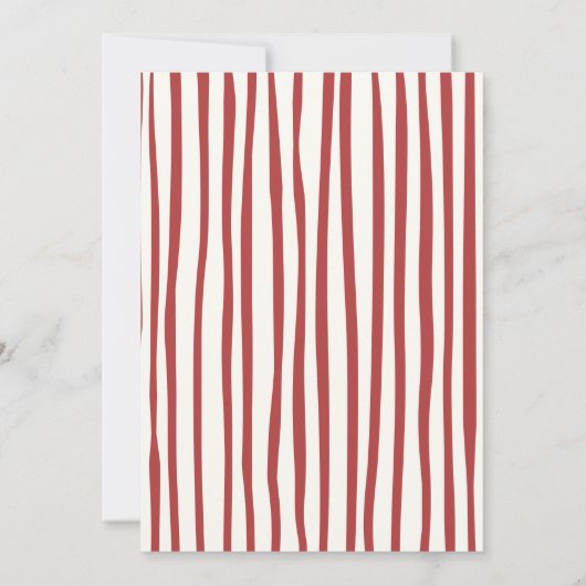 Hand getrokken bruiloft Save the Date Kaart (Achterkant)