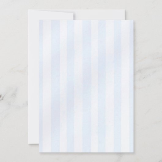 Hand getrokken brunch Baby shower afdrukbare uitno Kaart (Achterkant)