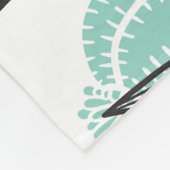 Hand getrokken cactussen: Doodle naadloos Fleece Deken (Hoek)