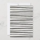 Hand getrokken Charcuterie Vrijgezellenfeest Kaart (Achterkant)