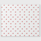 Hand getrokken Cherry op Top Cadeaupapier (Vlak)