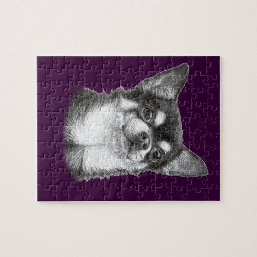 Hand getrokken Chihuahua Legpuzzel (Horizontaal)