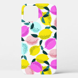 Hand getrokken citroenen  patroon Case-Mate iPhone case