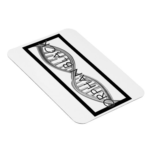 Hand getrokken DNA Magneet (Rechterzijde)