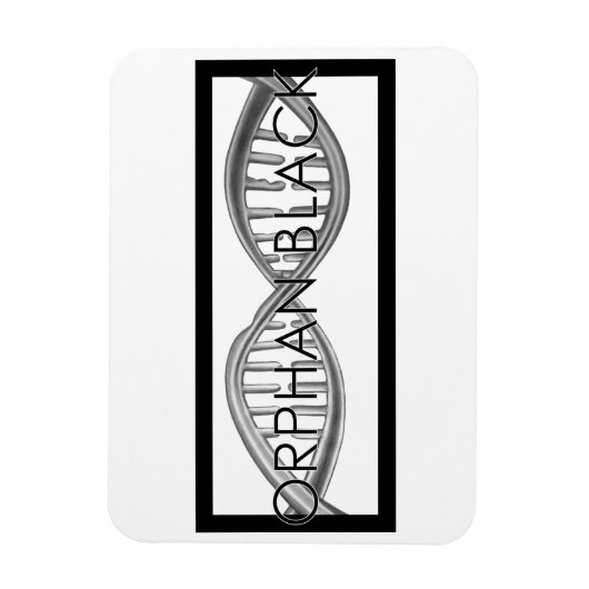 Hand getrokken DNA Magneet (Verticaal)
