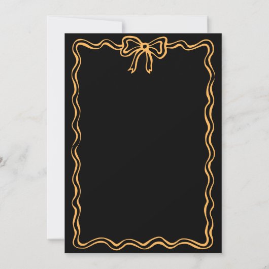 Hand getrokken Doodles Classic Graduation Cap Part Kaart (Achterkant)