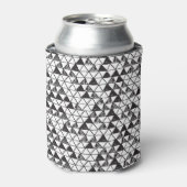 Hand getrokken driehoeken: abstract. blikjeskoeler (Blikje Voorkant)