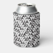 Hand getrokken driehoeken: abstract. blikjeskoeler (Blikje Achterkant)