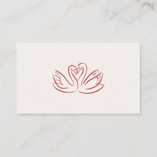 Hand getrokken  Franse rode grillige bruiloft Informatiekaartje (Achterkant)