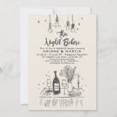 Hand getrokken funky grillige repetitie diner kaart (Voorkant)