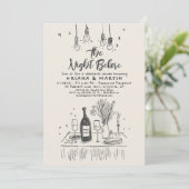 Hand getrokken funky grillige repetitie diner kaart (Staand voorkant)