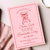 Hand getrokken funky handschrift bruids brunch kaart