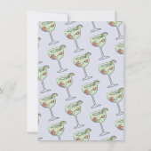 Hand getrokken Funky Mexicaanse Fiesta Kaart (Achterkant)