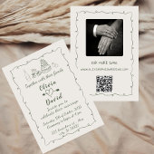 Hand getrokken Funky Tekening Handgeschreven bruil Kaart