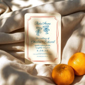 Hand getrokken Funky Tekening Handschrift Bruiloft Kaart