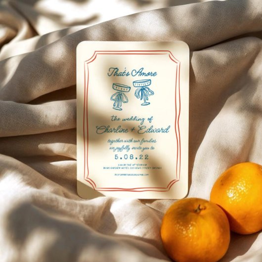 Hand getrokken Funky Tekening Handschrift Bruiloft Kaart