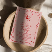 Hand getrokken gejuich voor veertig eigenzinnige 4 kaart