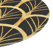 Hand getrokken gouden imitatie Waterverf Snijplank (Hoek)