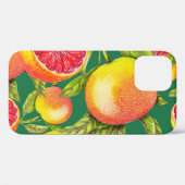 Hand getrokken grapefruits naadloos patroon Case-Mate iPhone case (Achterkant (horizontaal))