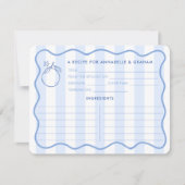 Hand getrokken grens Citrus Vrijgezellenfeest Rece Kaart (Voorkant)