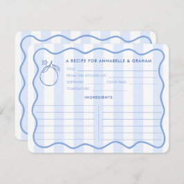 Hand getrokken grens Citrus Vrijgezellenfeest Rece Kaart