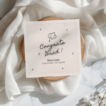 Hand getrokken grillige afstudeerfeest