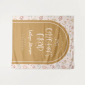 Hand getrokken grillige Congrats Afstudeerder Part Wandkleed (Voorkant (horizontaal))