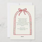 Hand getrokken grillige kerst truck 4 foto feestdagenkaart (Achterkant)