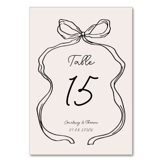 Hand getrokken grillige lint rand kaart (Achterkant)