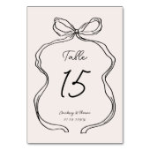 Hand getrokken grillige lint rand kaart (Voorkant)