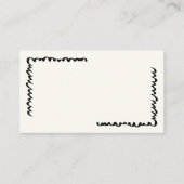 Hand getrokken  grillige naam Kaarten Plaatskaartje (Voorkant)