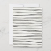 Hand getrokken grillige volwassen verjaardagsfeest kaart (Achterkant)