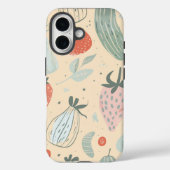 Hand getrokken Groenten Case-Mate iPhone Case (Achterkant)