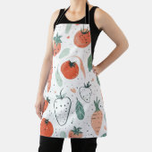 Hand getrokken Groenten Schort (Insitu)