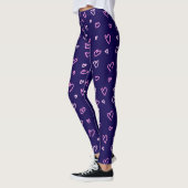 Hand getrokken hart Leggings / broek (Links)