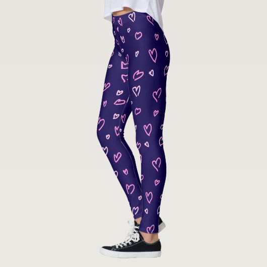 Hand getrokken hart Leggings / broek (Links)