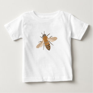 Hand getrokken honingbij Kinderen en Baby Shirt